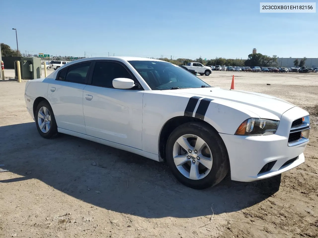 2014 Dodge Charger Se VIN: 2C3CDXBG1EH182156 Lot: 43748574