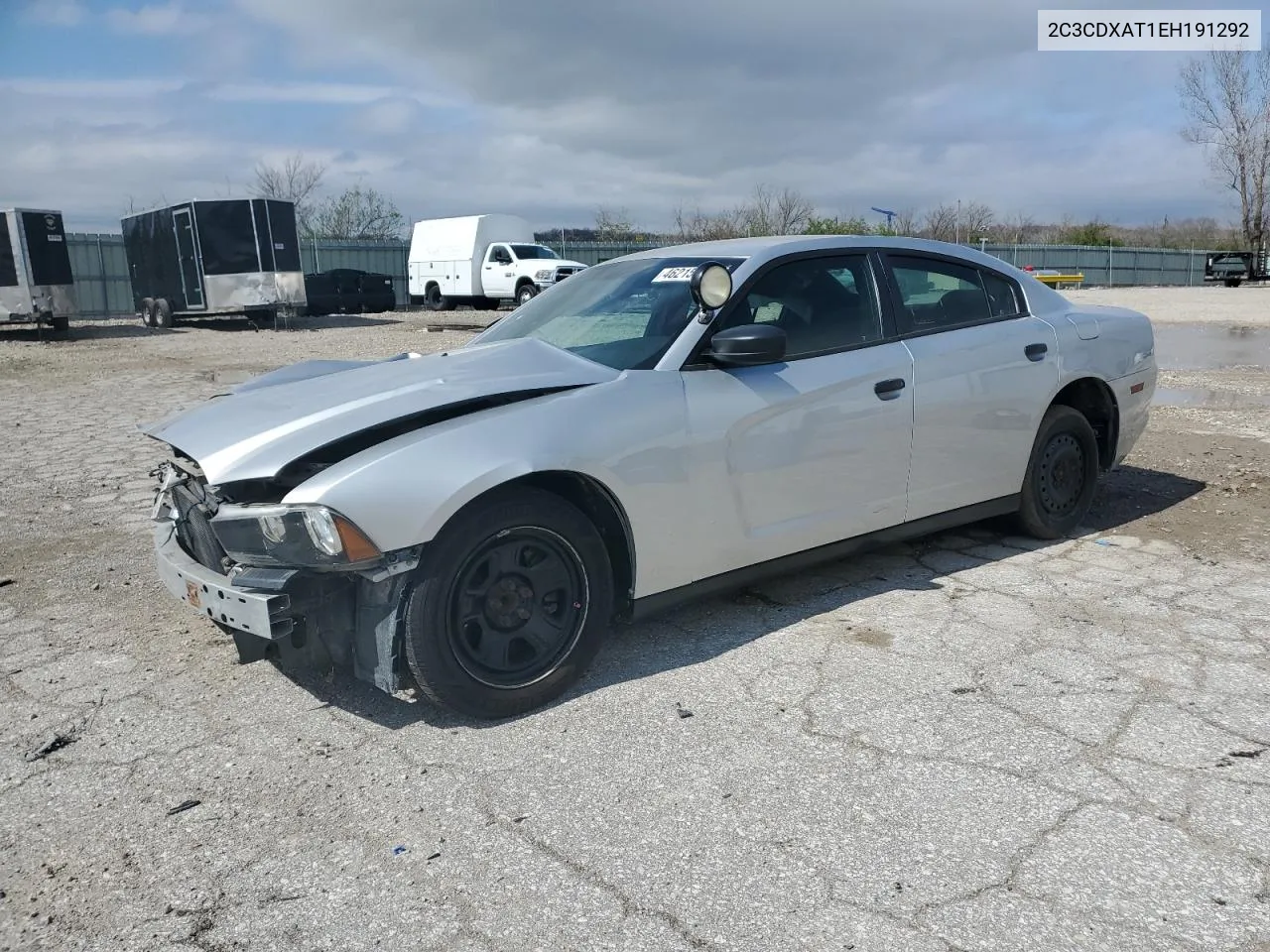 2014 Dodge Charger Police VIN: 2C3CDXAT1EH191292 Lot: 46215674