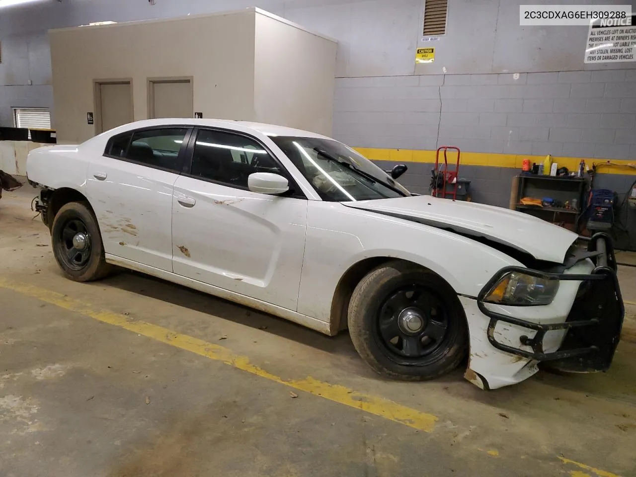 2014 Dodge Charger Police VIN: 2C3CDXAG6EH309288 Lot: 47322234