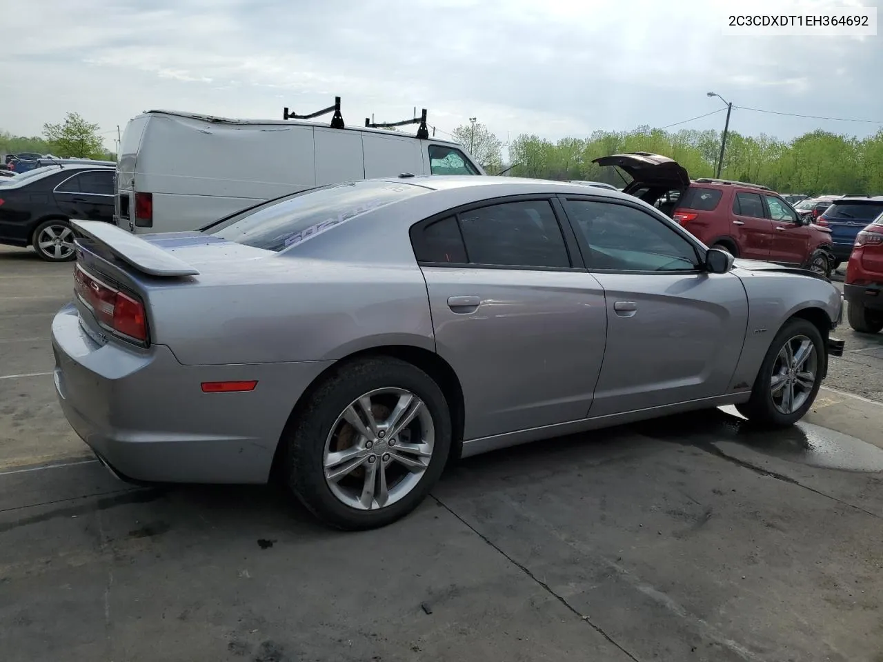 2014 Dodge Charger R/T VIN: 2C3CDXDT1EH364692 Lot: 49913124