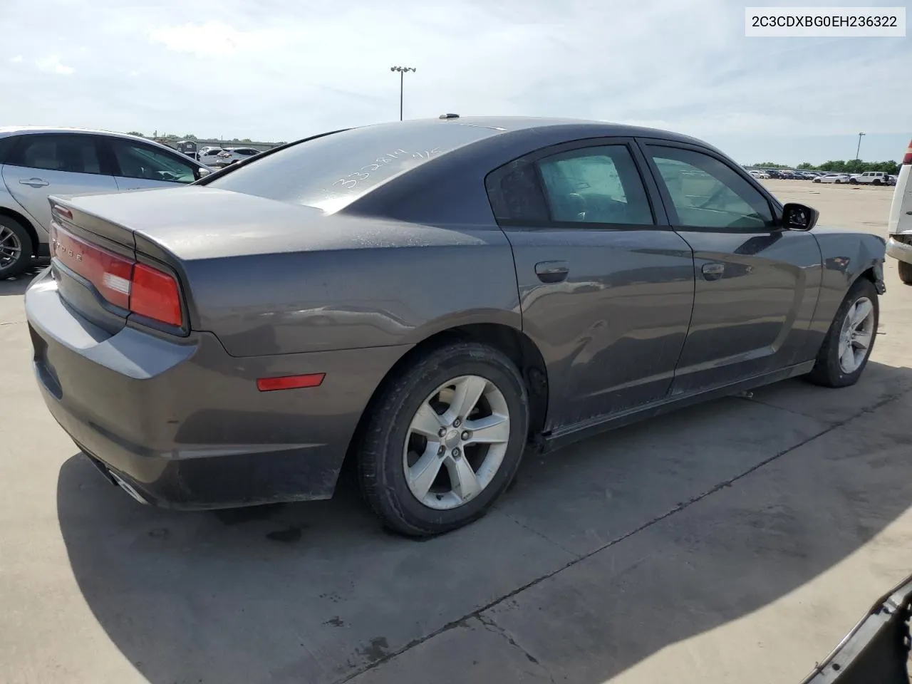 2014 Dodge Charger Se VIN: 2C3CDXBG0EH236322 Lot: 50562244