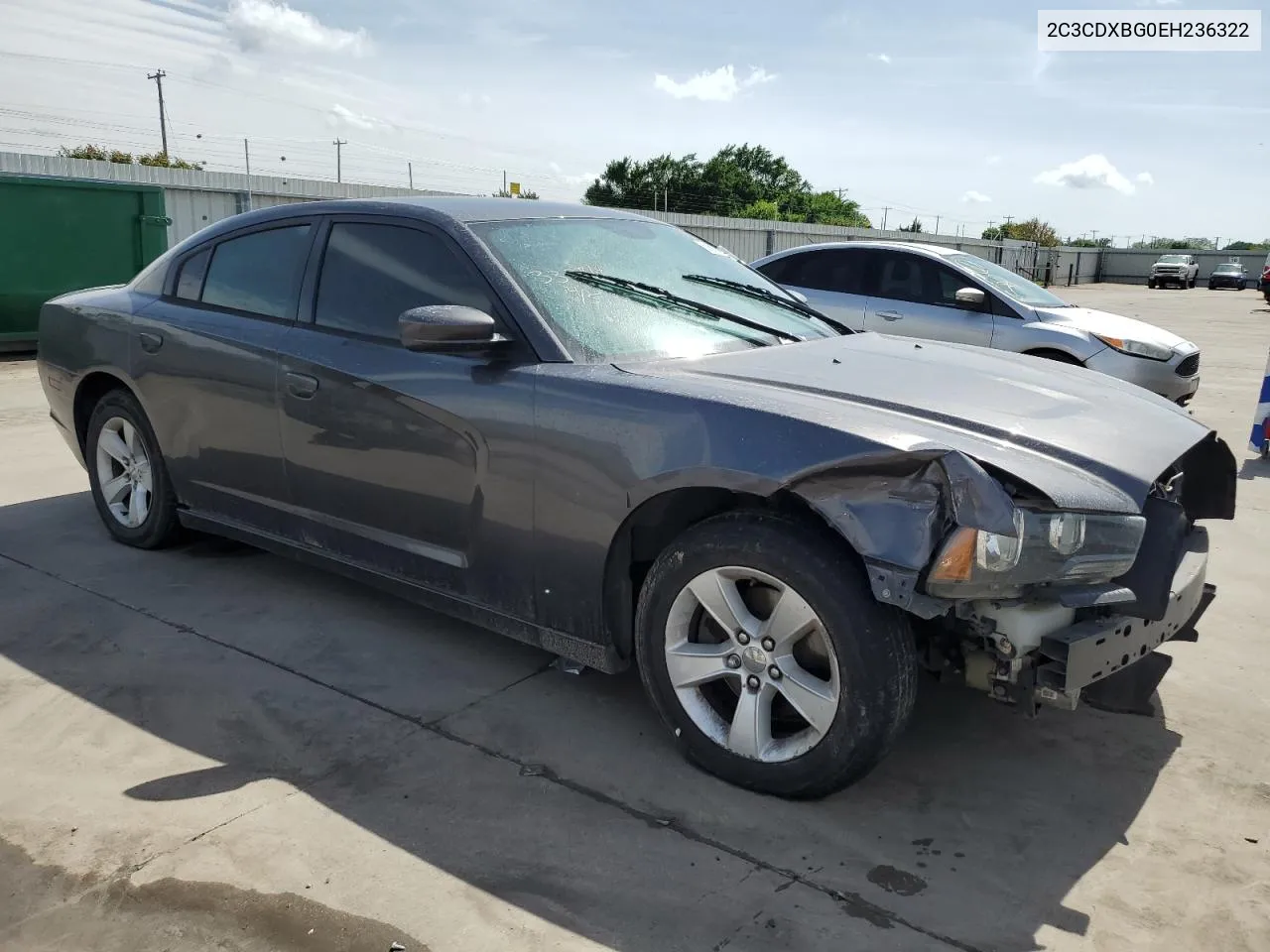 2014 Dodge Charger Se VIN: 2C3CDXBG0EH236322 Lot: 50562244