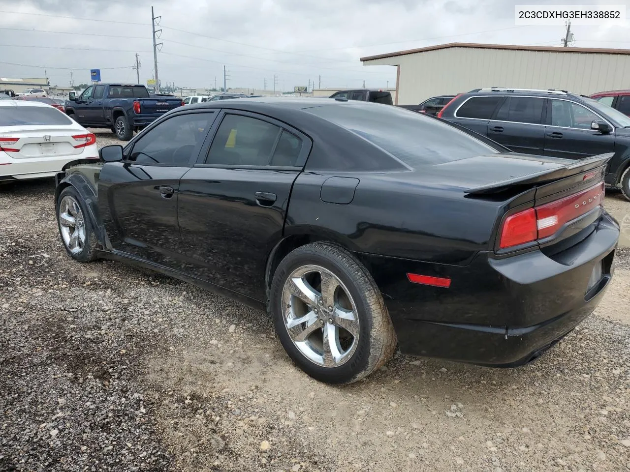 2C3CDXHG3EH338852 2014 Dodge Charger Sxt