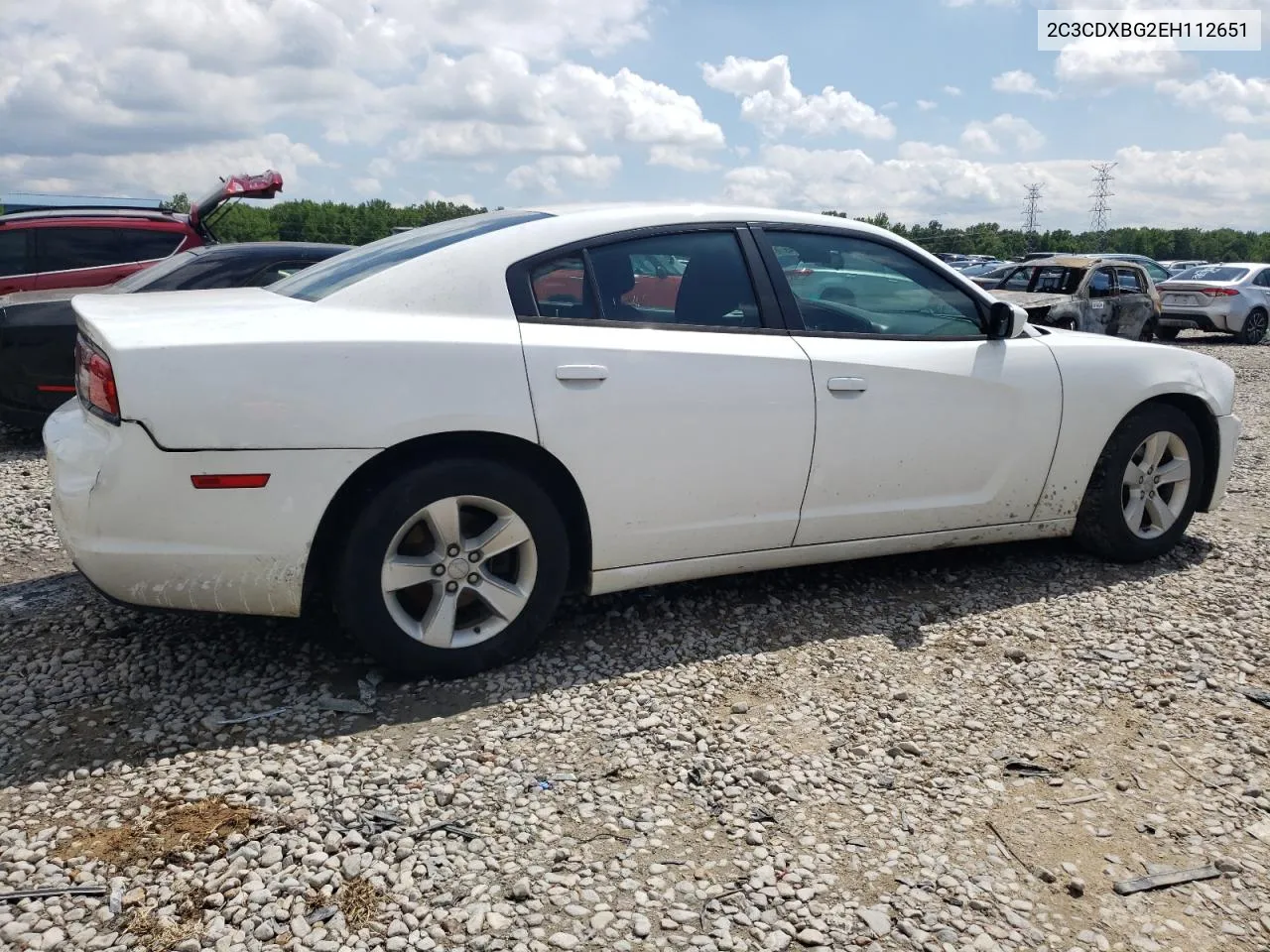 2014 Dodge Charger Se VIN: 2C3CDXBG2EH112651 Lot: 54976704