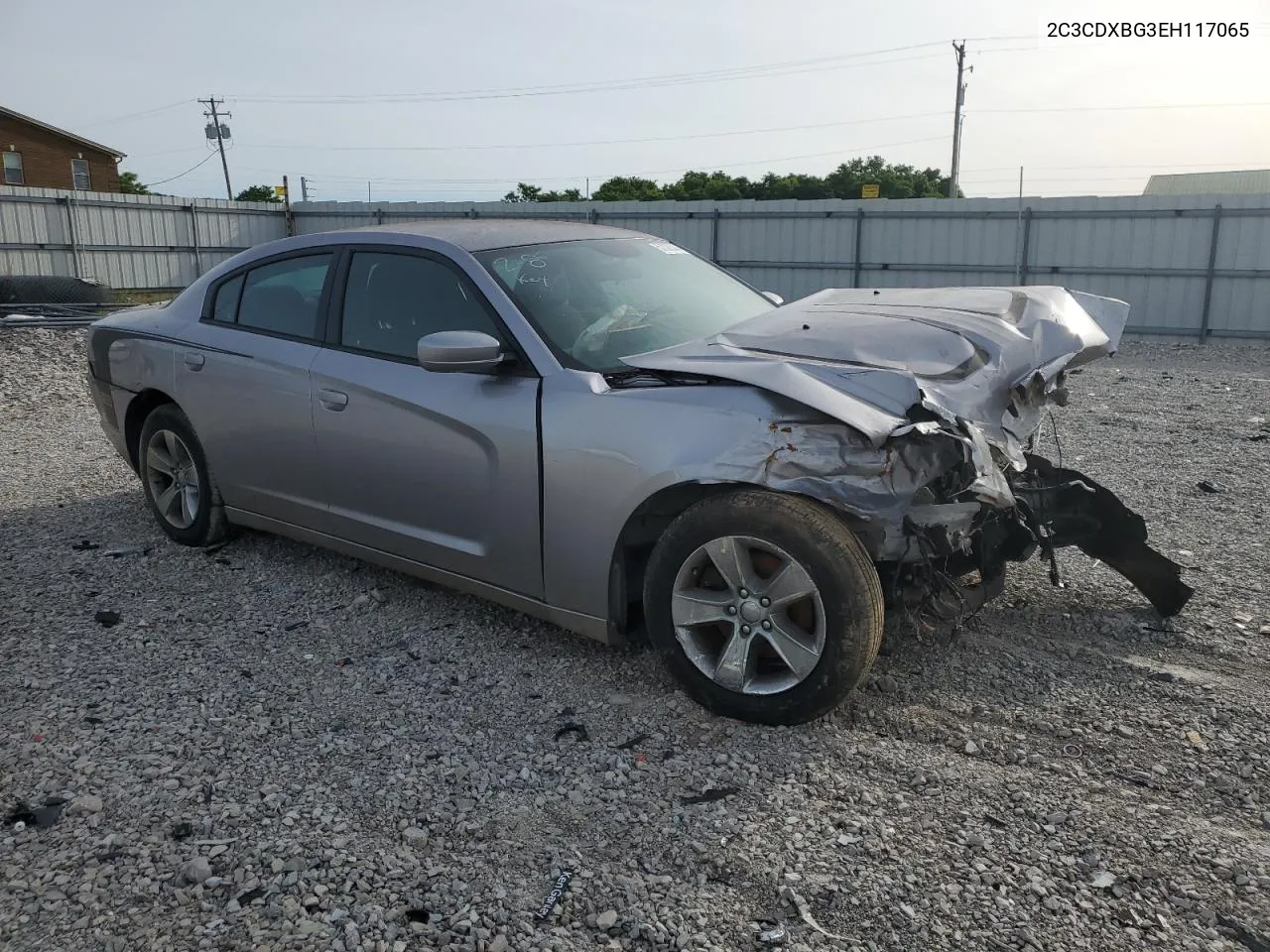 2014 Dodge Charger Se VIN: 2C3CDXBG3EH117065 Lot: 57028344