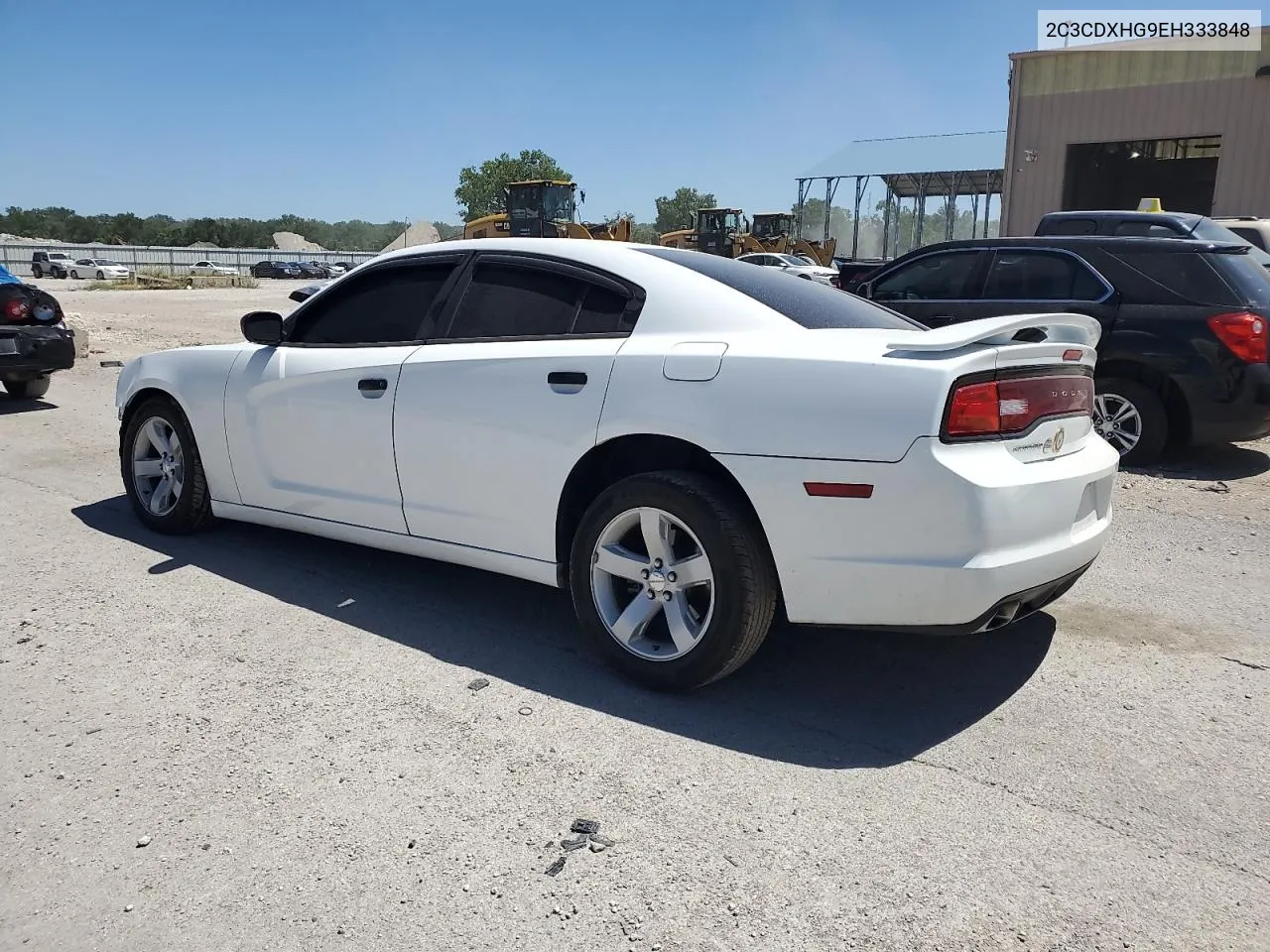 2014 Dodge Charger Sxt VIN: 2C3CDXHG9EH333848 Lot: 57696714