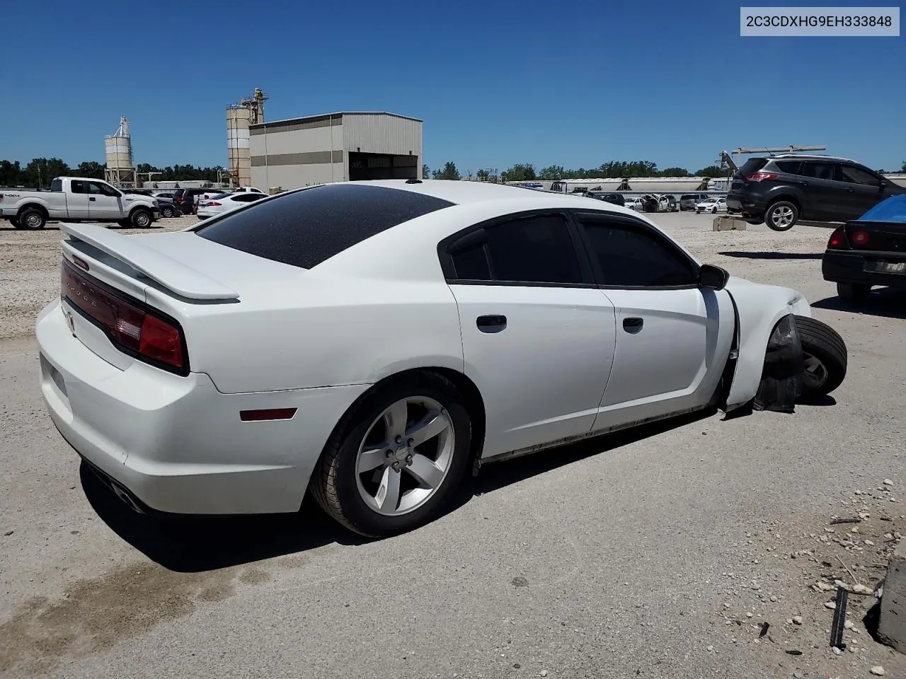 2014 Dodge Charger Sxt VIN: 2C3CDXHG9EH333848 Lot: 57696714