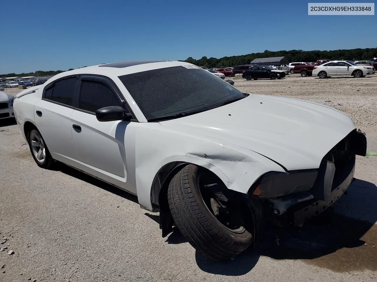 2014 Dodge Charger Sxt VIN: 2C3CDXHG9EH333848 Lot: 57696714