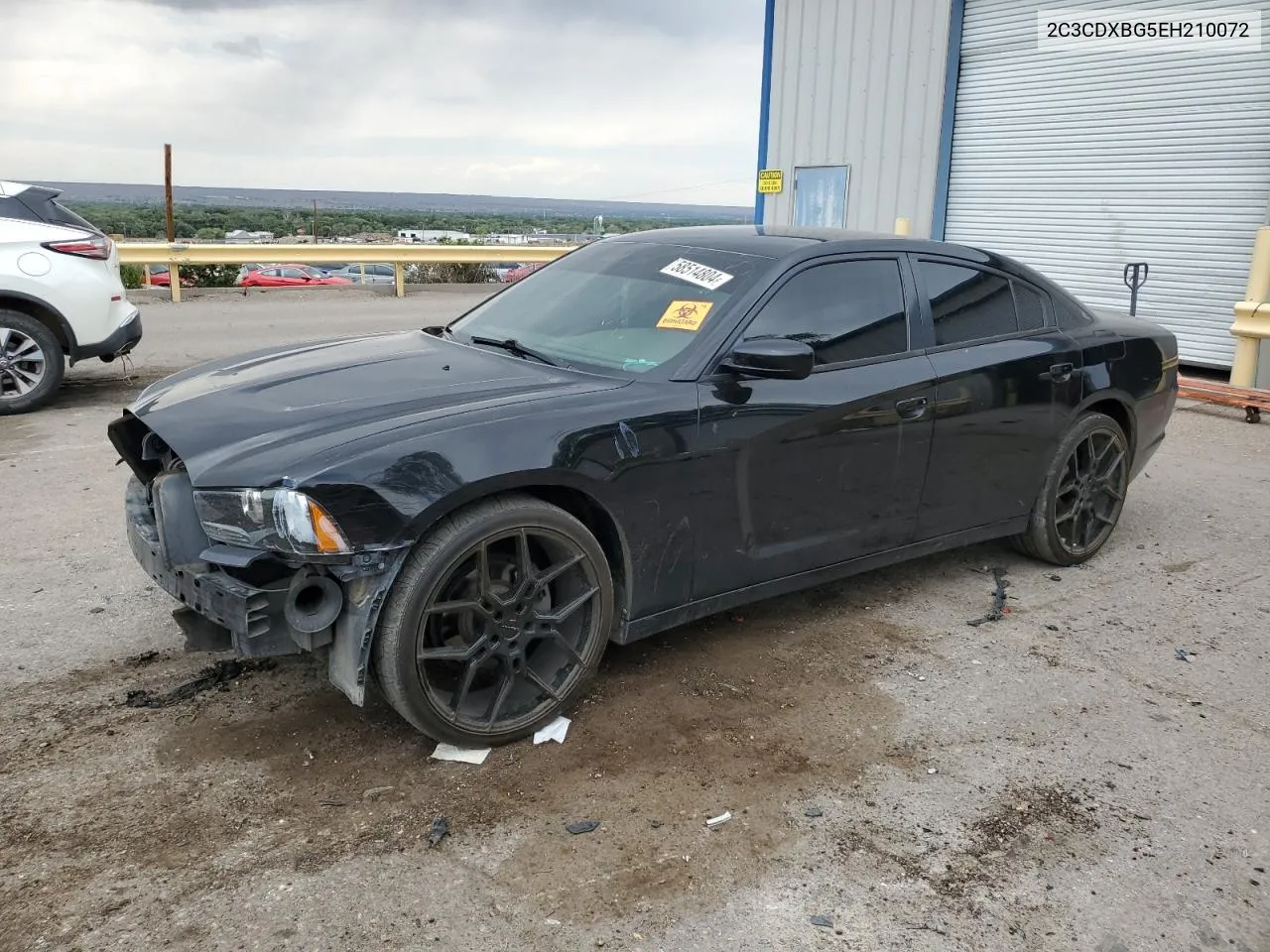 2014 Dodge Charger Se VIN: 2C3CDXBG5EH210072 Lot: 58514804