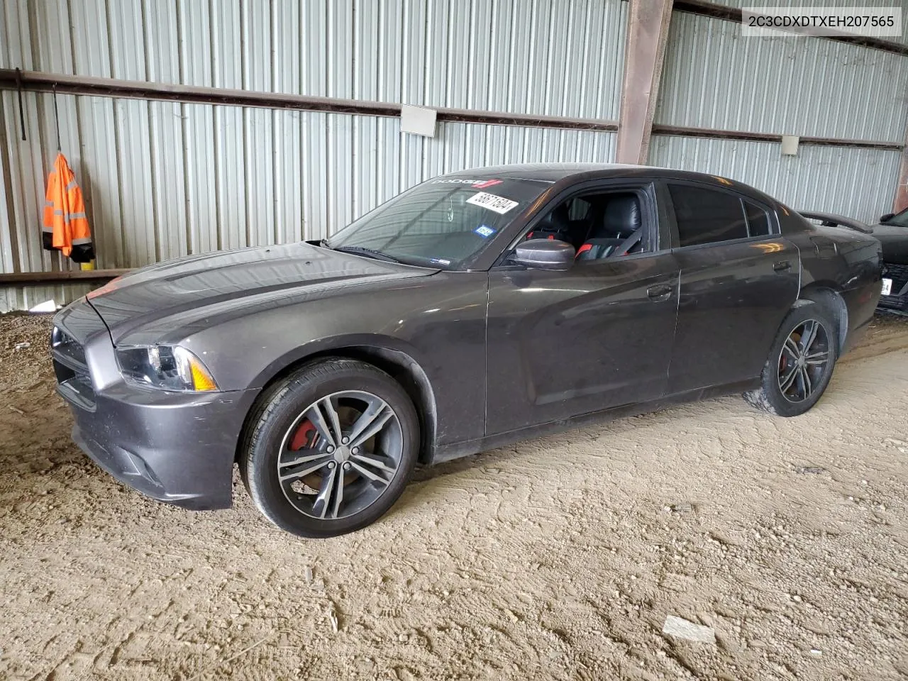 2014 Dodge Charger R/T VIN: 2C3CDXDTXEH207565 Lot: 58671504