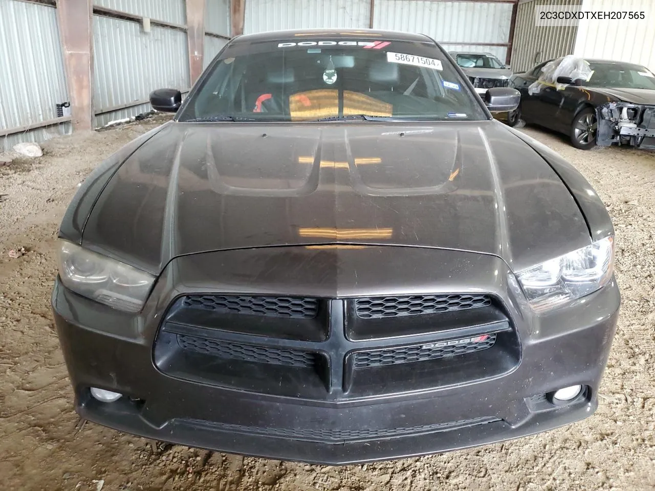 2014 Dodge Charger R/T VIN: 2C3CDXDTXEH207565 Lot: 58671504