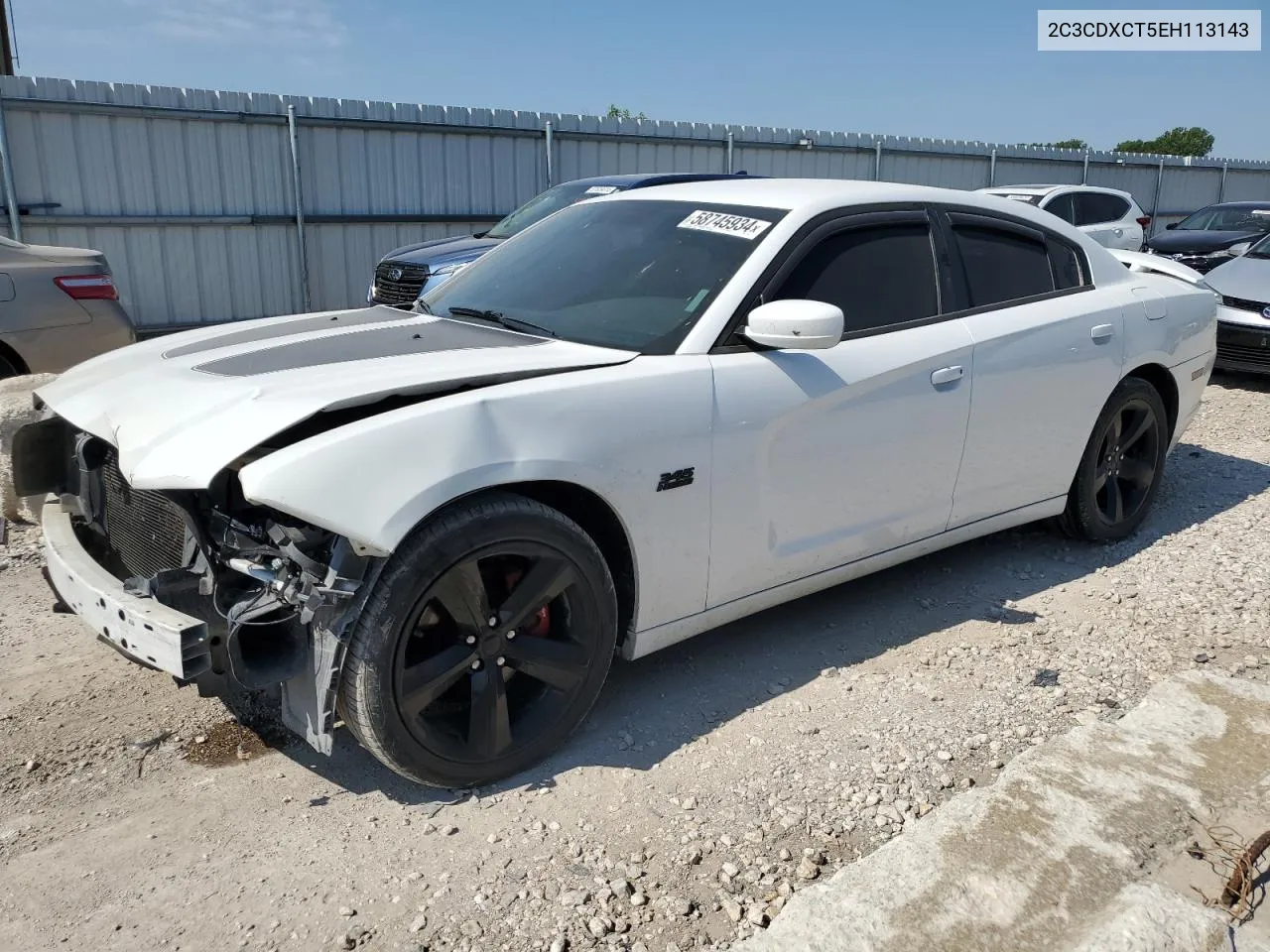 2014 Dodge Charger R/T VIN: 2C3CDXCT5EH113143 Lot: 58745934