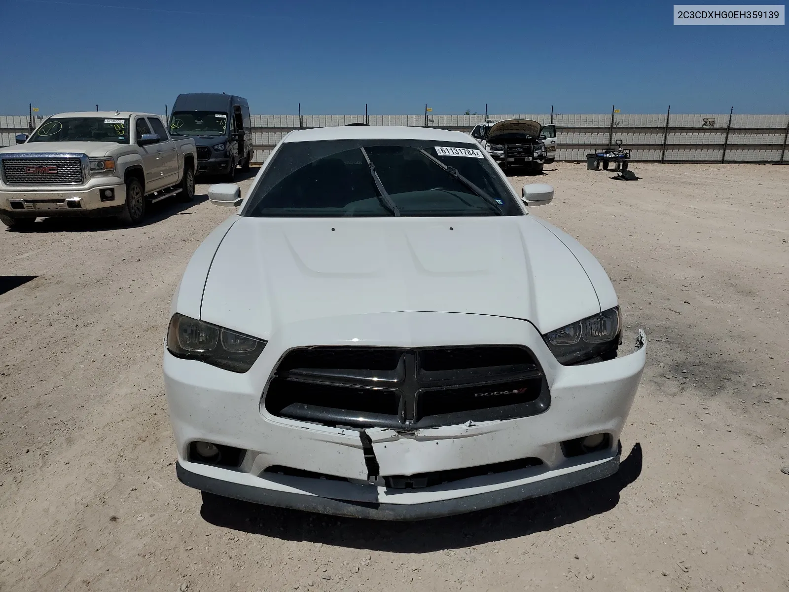 2014 Dodge Charger Sxt VIN: 2C3CDXHG0EH359139 Lot: 61131784