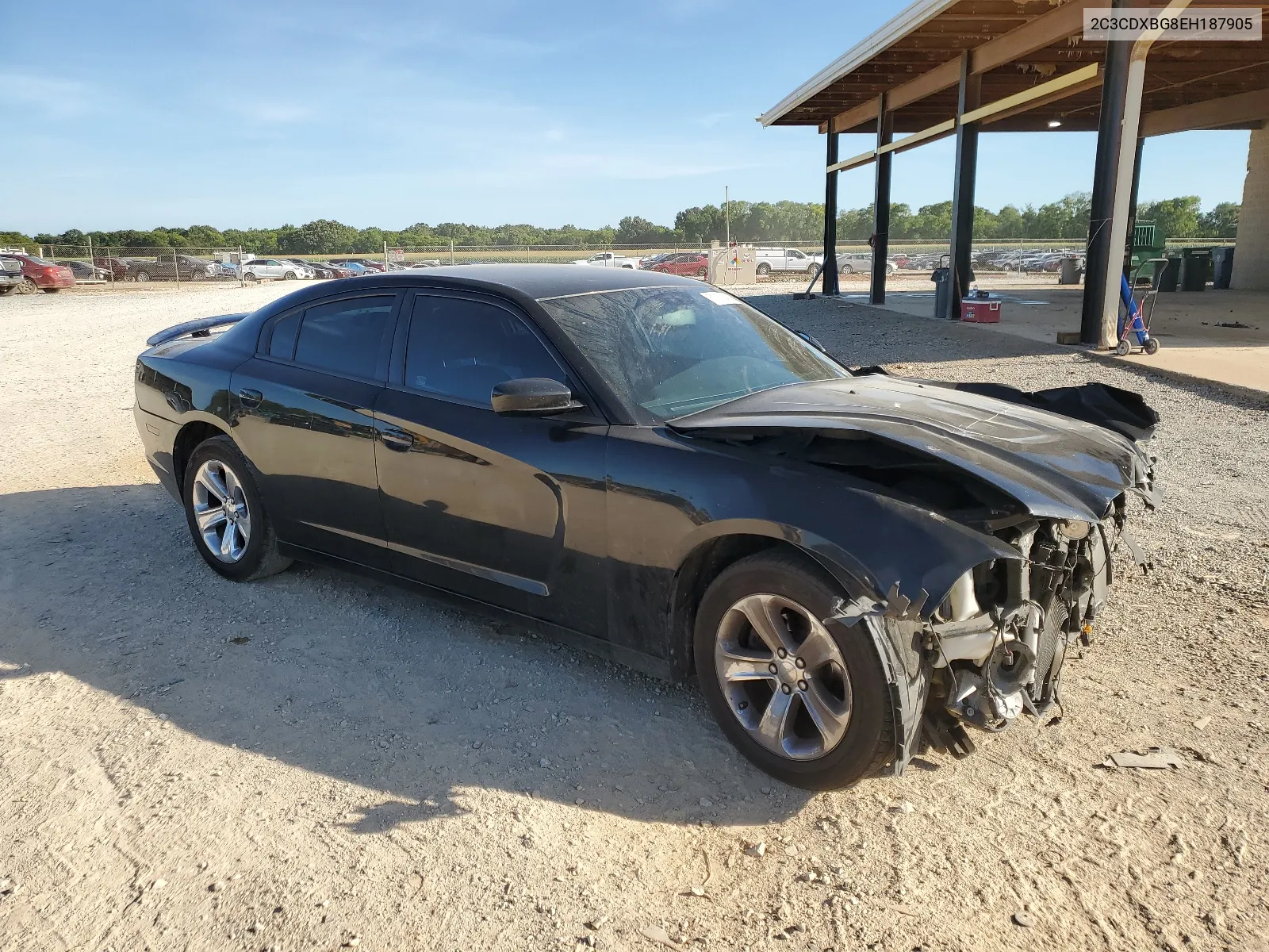 2014 Dodge Charger Se VIN: 2C3CDXBG8EH187905 Lot: 61328844