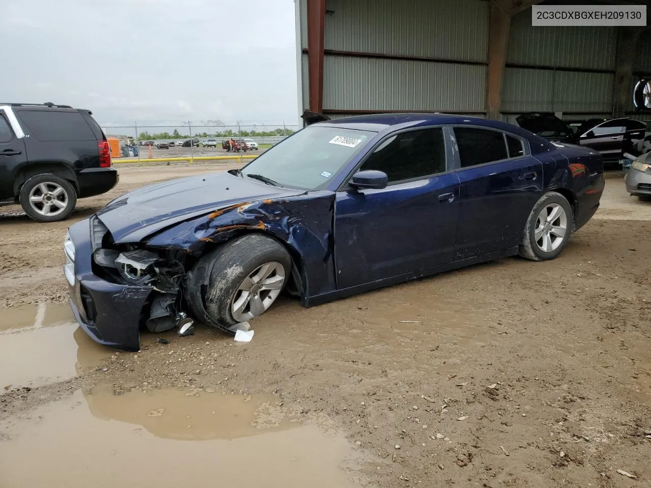 2014 Dodge Charger Se VIN: 2C3CDXBGXEH209130 Lot: 61709004