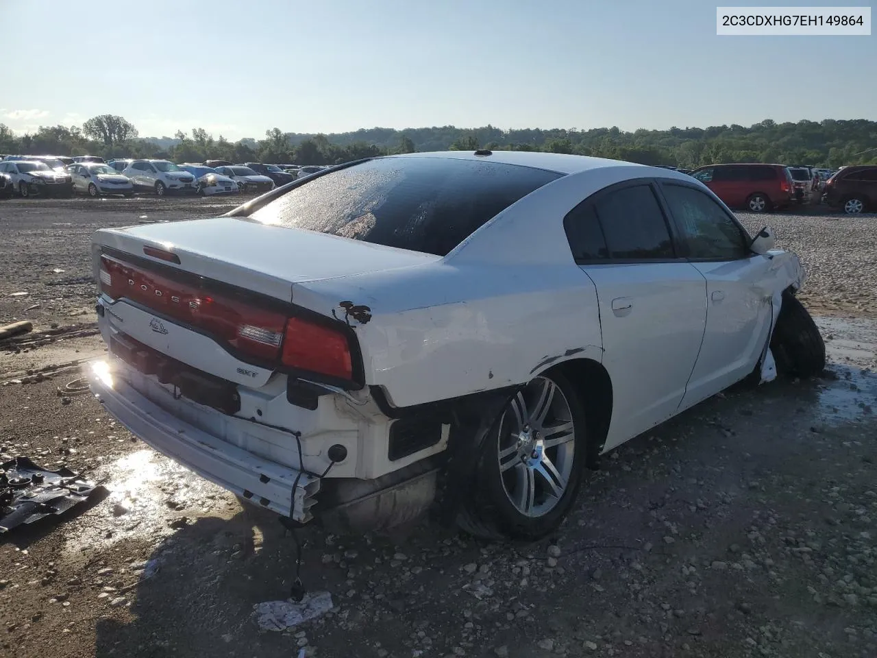 2C3CDXHG7EH149864 2014 Dodge Charger Sxt