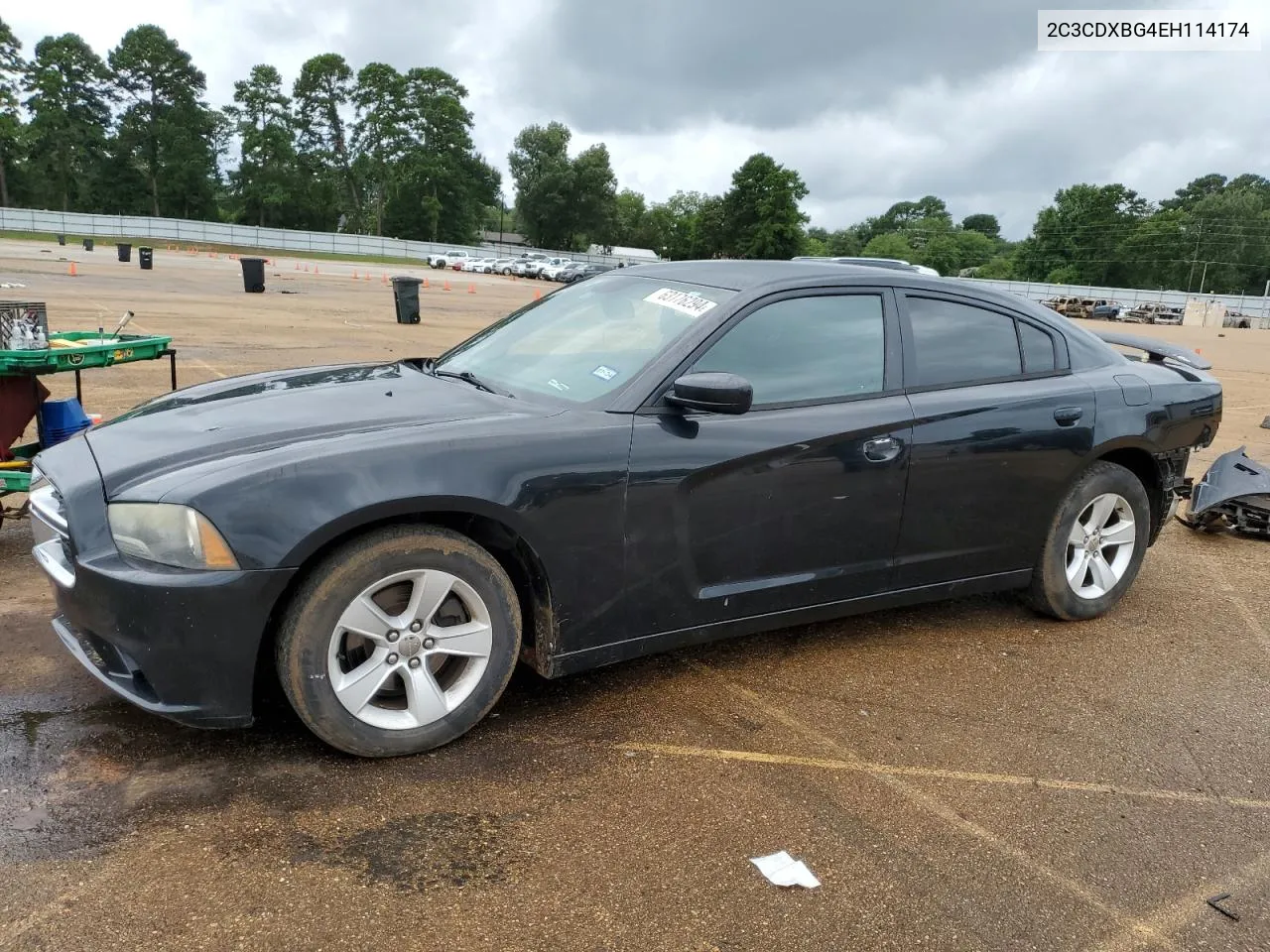 2014 Dodge Charger Se VIN: 2C3CDXBG4EH114174 Lot: 63176294