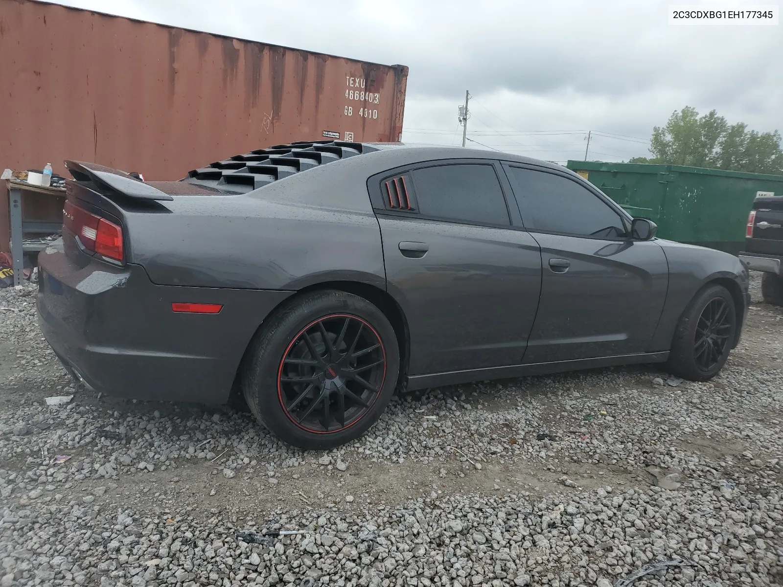 2014 Dodge Charger Se VIN: 2C3CDXBG1EH177345 Lot: 63648014