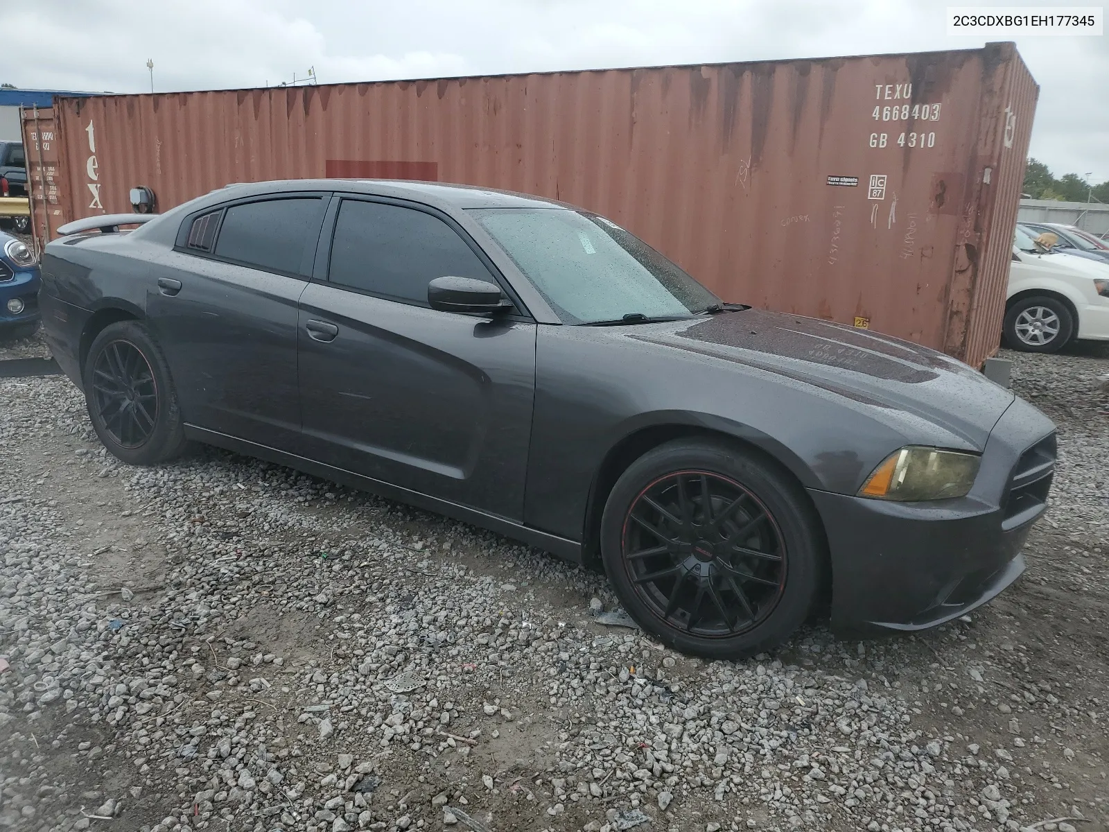 2014 Dodge Charger Se VIN: 2C3CDXBG1EH177345 Lot: 63648014