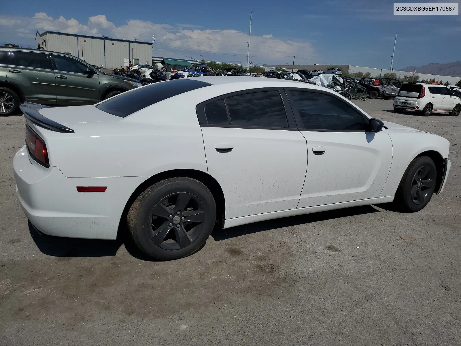 2014 Dodge Charger Se VIN: 2C3CDXBG5EH170687 Lot: 63649774