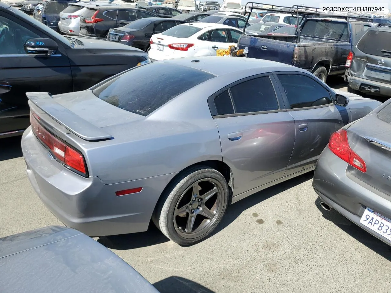 2014 Dodge Charger R/T VIN: 2C3CDXCT4EH307940 Lot: 64035484