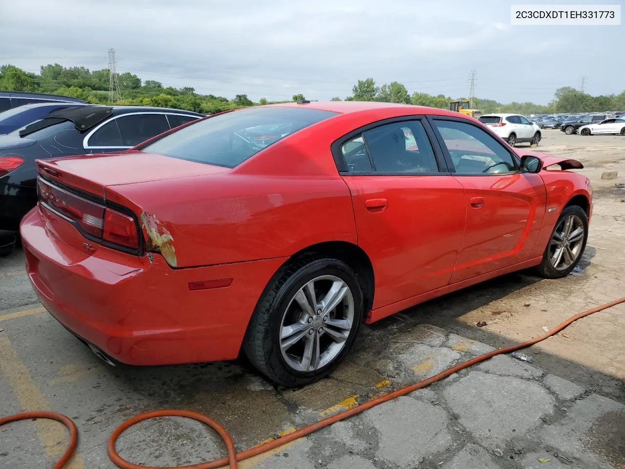 2014 Dodge Charger R/T VIN: 2C3CDXDT1EH331773 Lot: 64564004