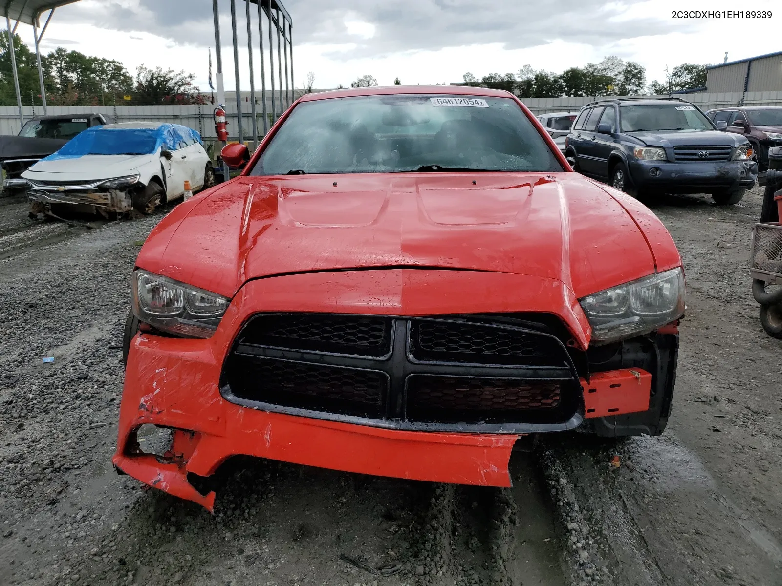 2C3CDXHG1EH189339 2014 Dodge Charger Sxt