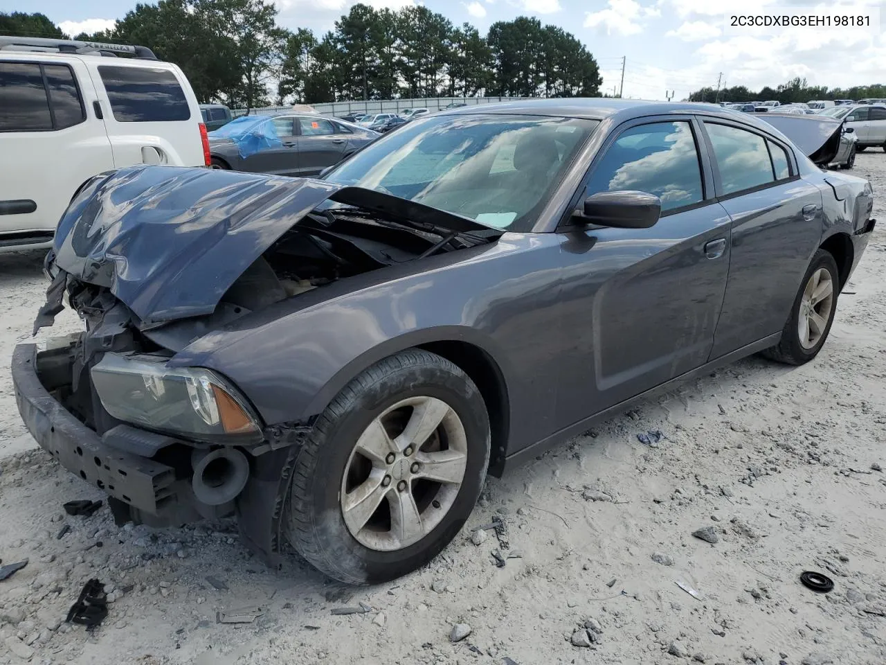 2014 Dodge Charger Se VIN: 2C3CDXBG3EH198181 Lot: 64663753