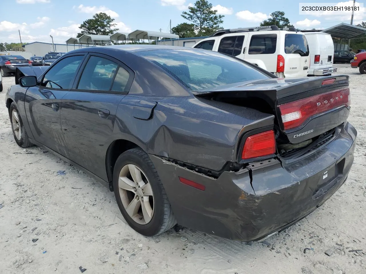 2014 Dodge Charger Se VIN: 2C3CDXBG3EH198181 Lot: 64663753