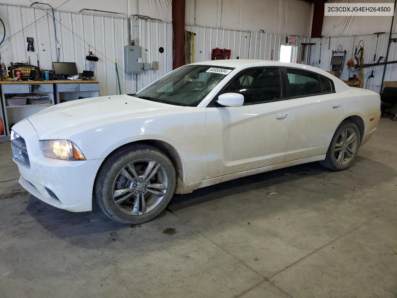 2014 Dodge Charger Sxt VIN: 2C3CDXJG4EH264500 Lot: 64950504