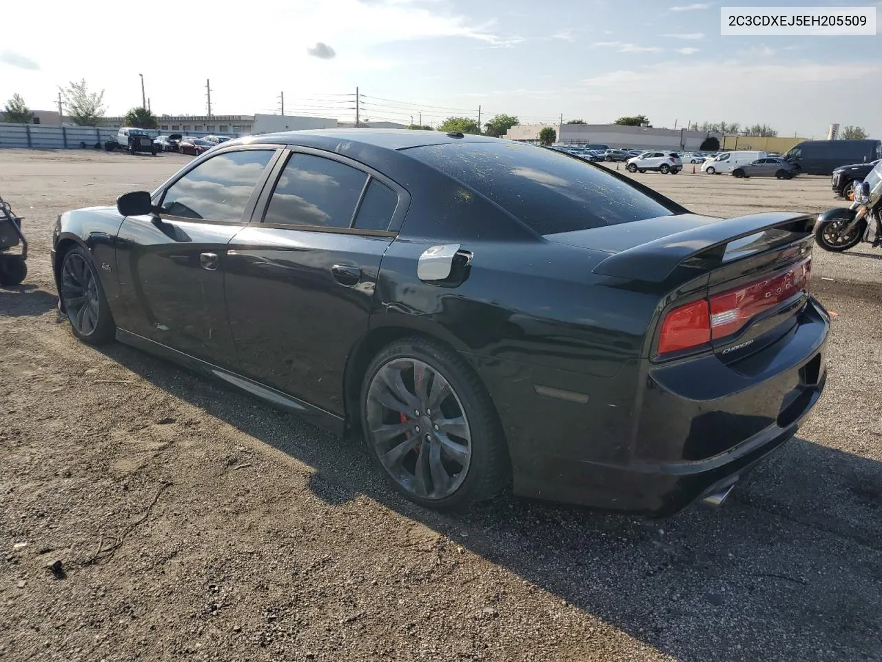 2014 Dodge Charger Srt-8 VIN: 2C3CDXEJ5EH205509 Lot: 65216444