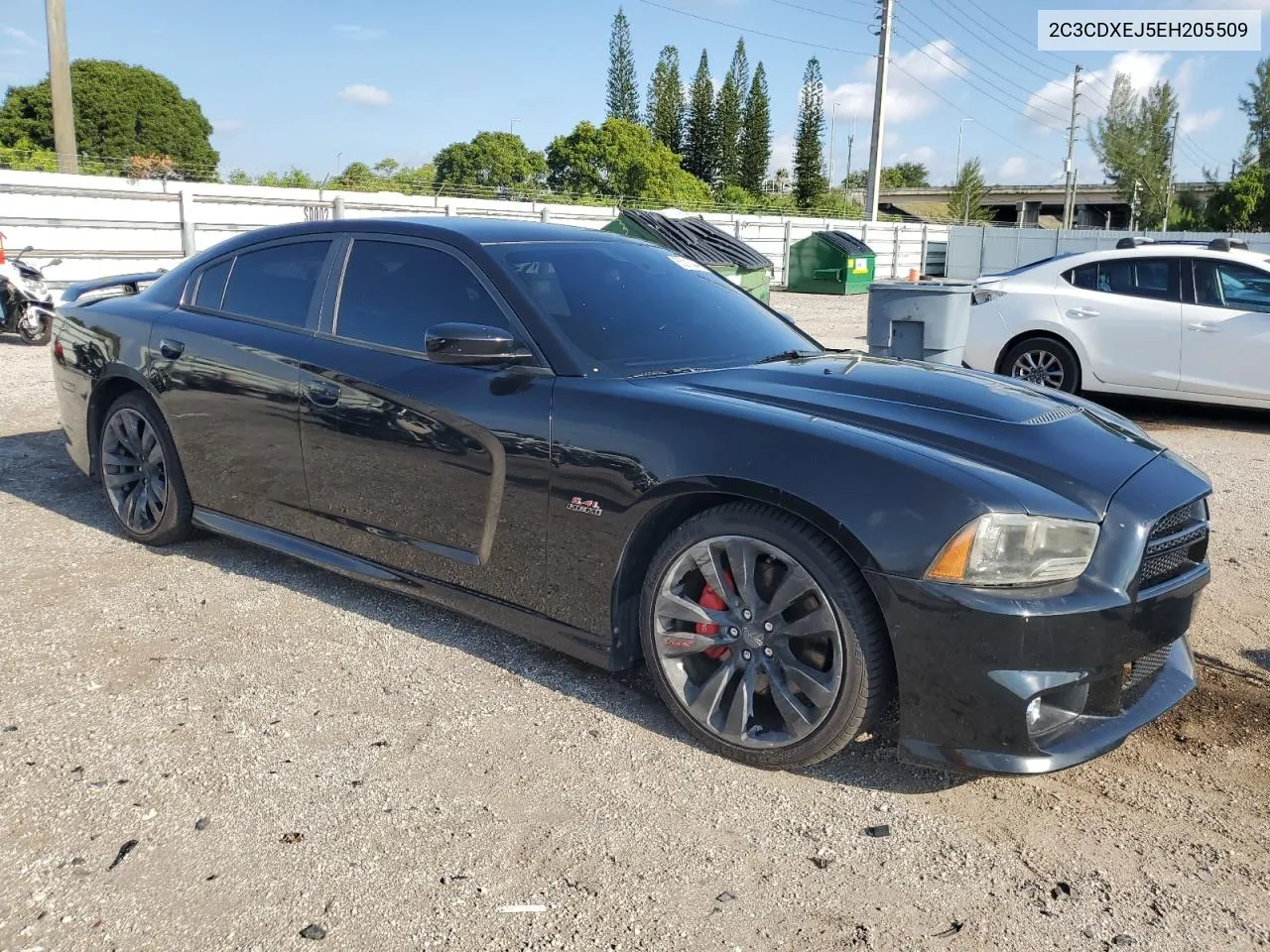 2014 Dodge Charger Srt-8 VIN: 2C3CDXEJ5EH205509 Lot: 65216444