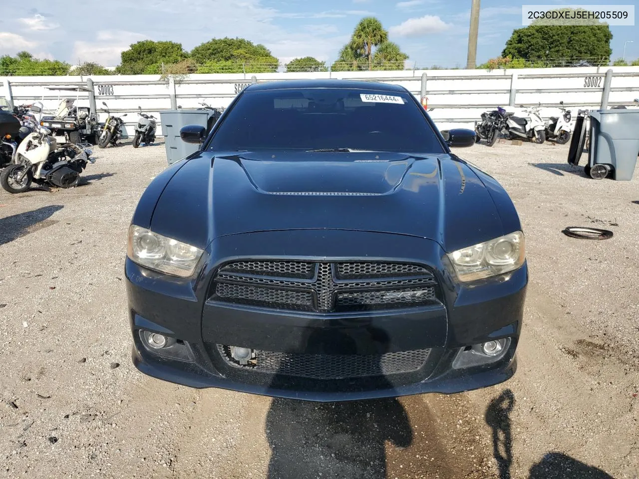 2C3CDXEJ5EH205509 2014 Dodge Charger Srt-8