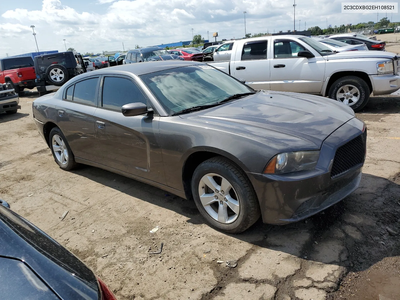 2014 Dodge Charger Se VIN: 2C3CDXBG2EH108521 Lot: 65342024