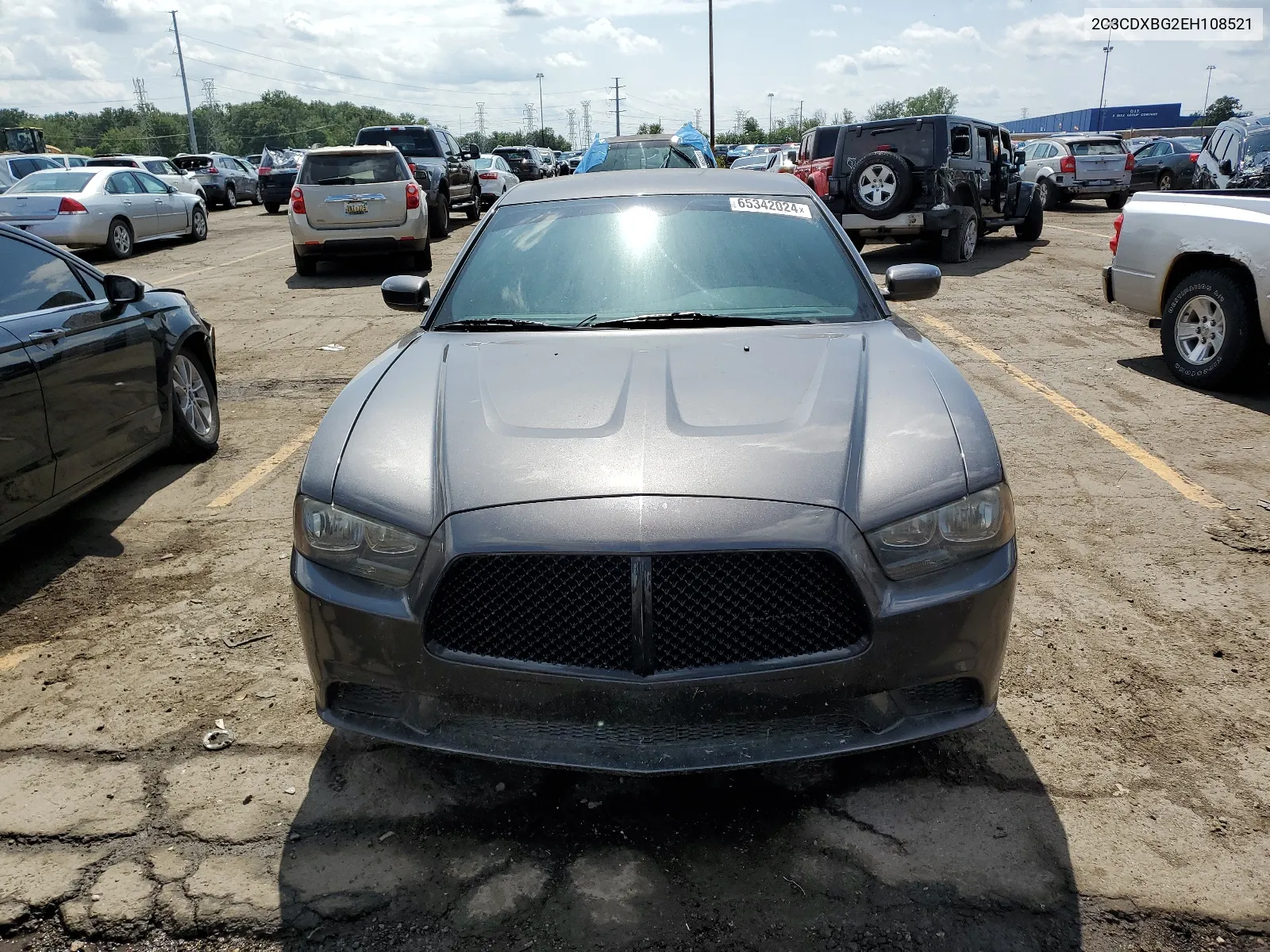 2C3CDXBG2EH108521 2014 Dodge Charger Se