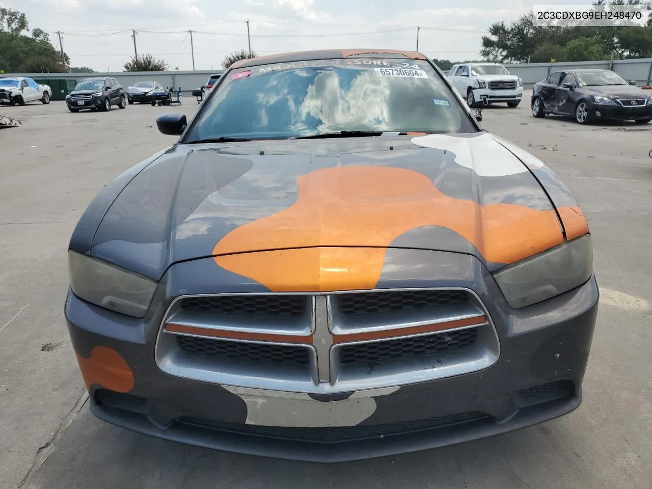 2014 Dodge Charger Se VIN: 2C3CDXBG9EH248470 Lot: 65730604