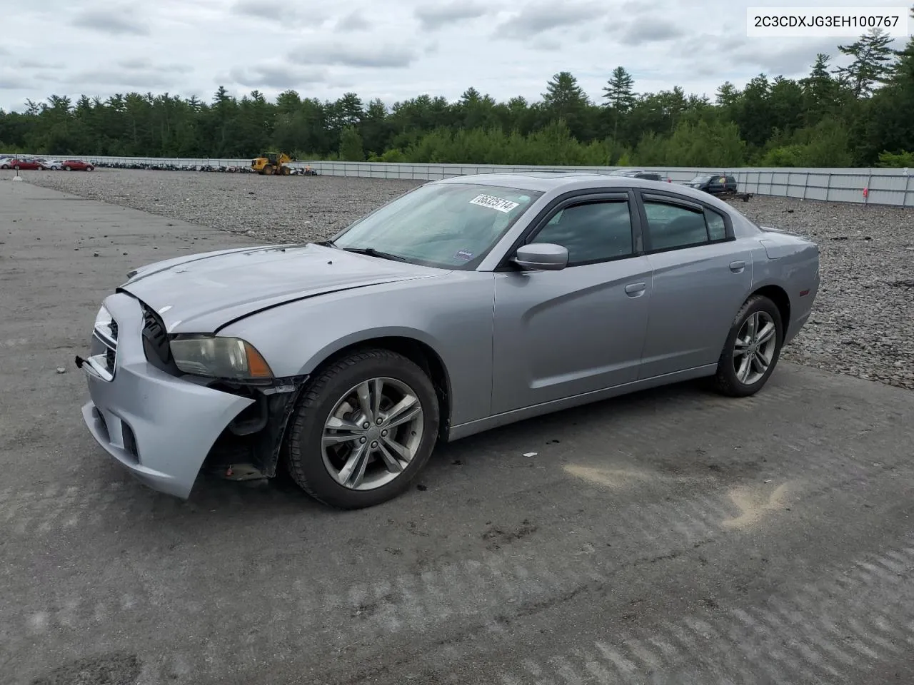 2014 Dodge Charger Sxt VIN: 2C3CDXJG3EH100767 Lot: 66325714