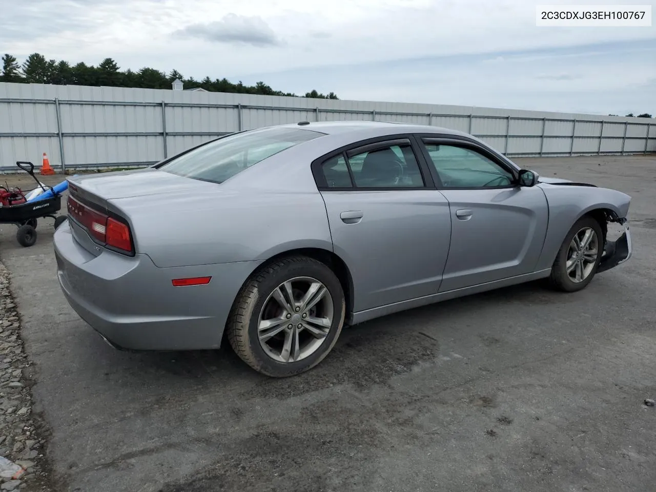 2014 Dodge Charger Sxt VIN: 2C3CDXJG3EH100767 Lot: 66325714