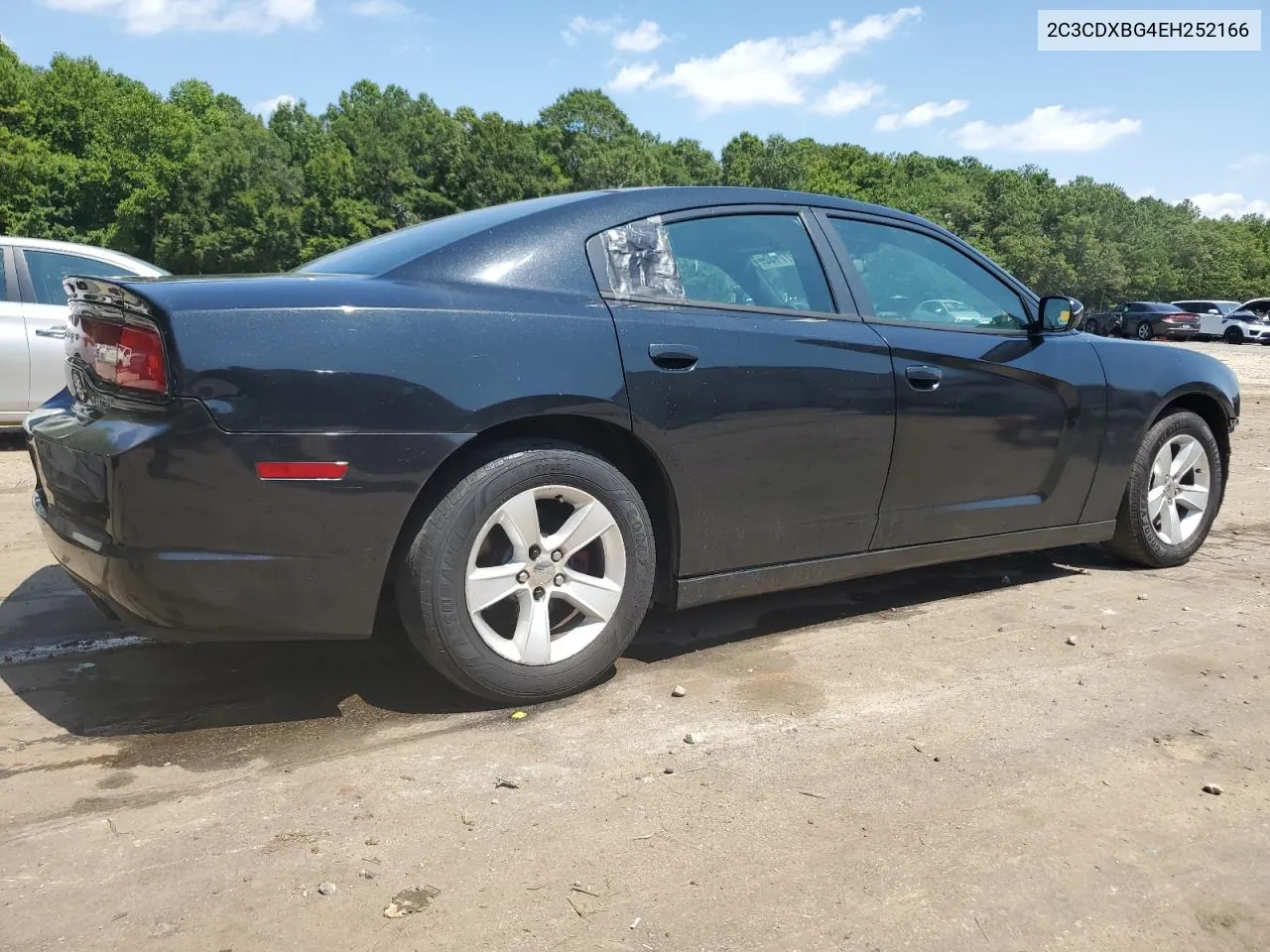 2014 Dodge Charger Se VIN: 2C3CDXBG4EH252166 Lot: 66377144