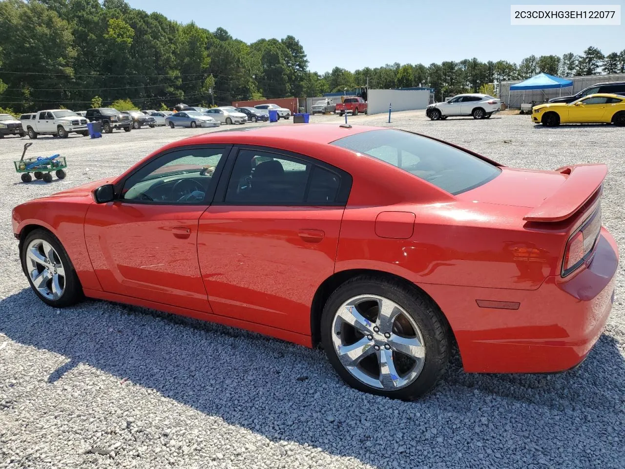 2C3CDXHG3EH122077 2014 Dodge Charger Sxt