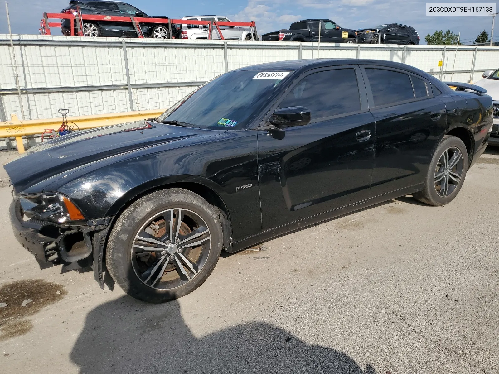 2014 Dodge Charger R/T VIN: 2C3CDXDT9EH167138 Lot: 66858714