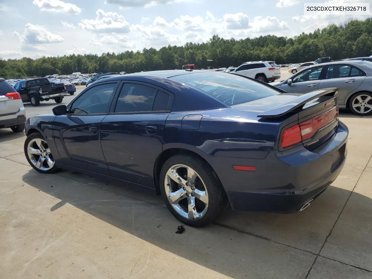 2014 Dodge Charger R/T VIN: 2C3CDXCTXEH326718 Lot: 67650224