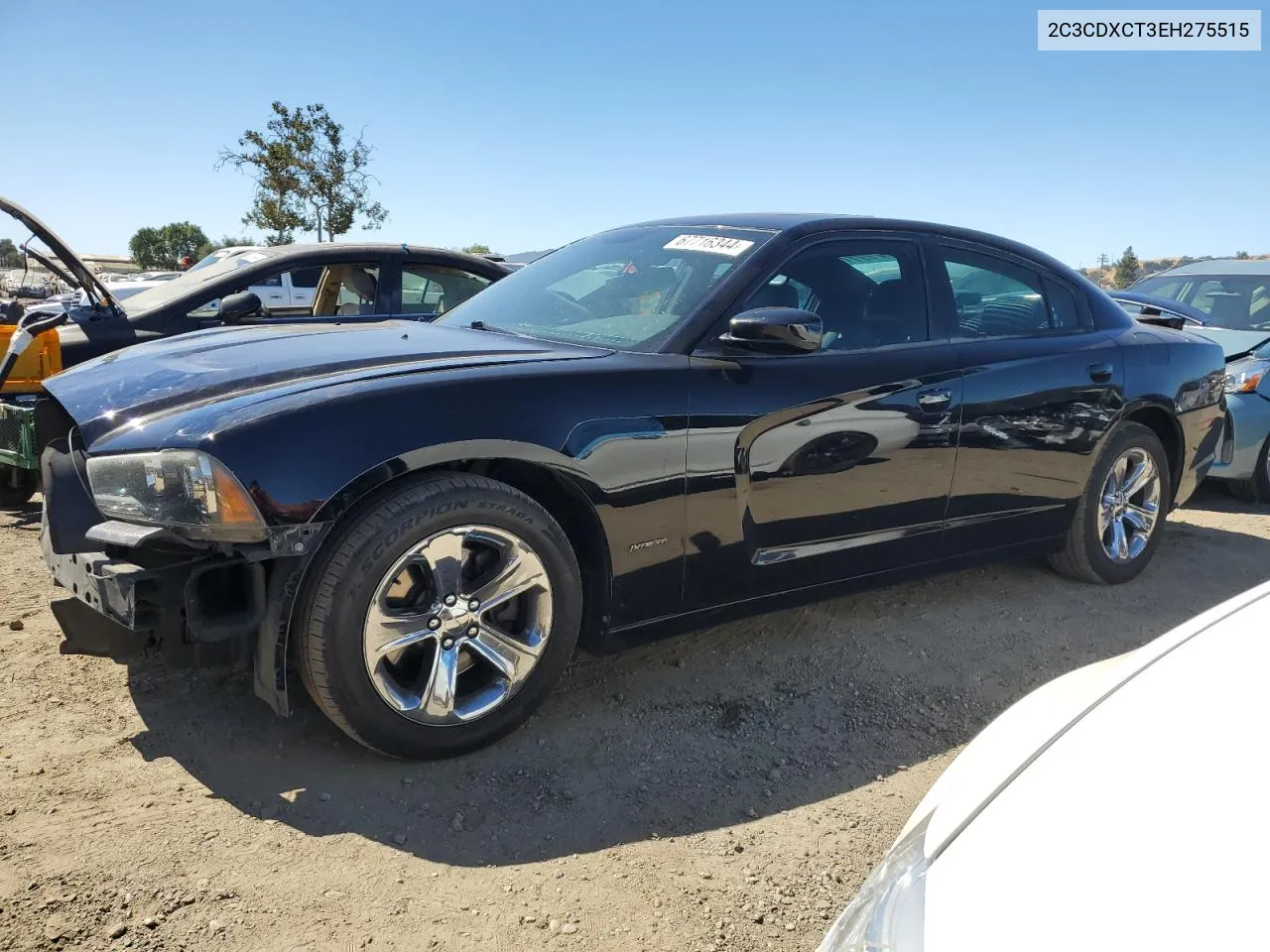 2014 Dodge Charger R/T VIN: 2C3CDXCT3EH275515 Lot: 67716344