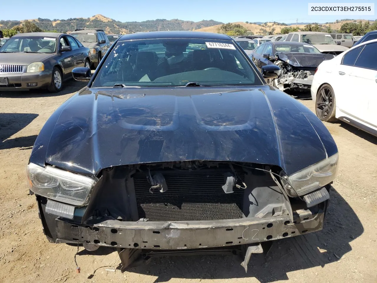 2014 Dodge Charger R/T VIN: 2C3CDXCT3EH275515 Lot: 67716344