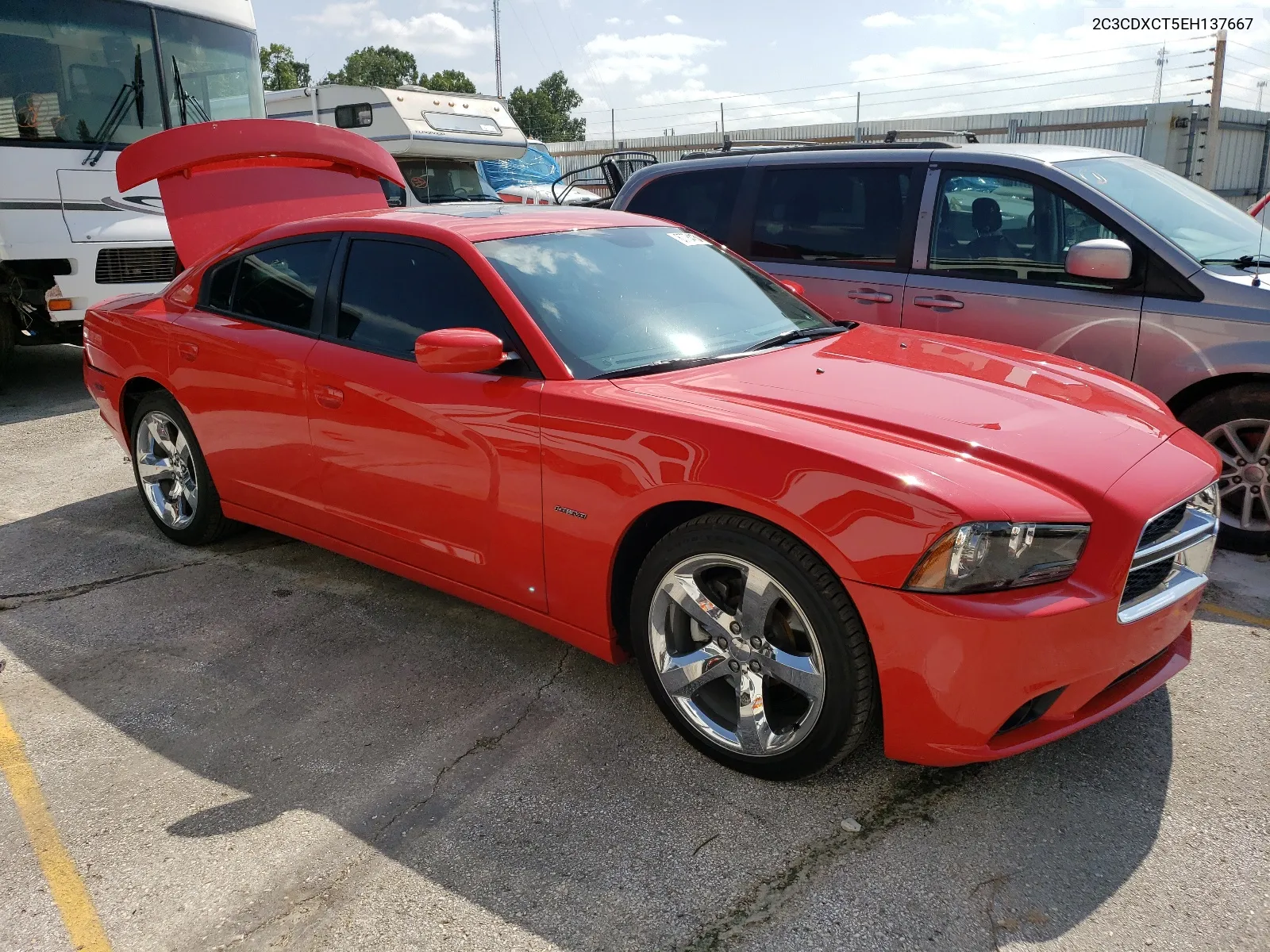 2014 Dodge Charger R/T VIN: 2C3CDXCT5EH137667 Lot: 67784154