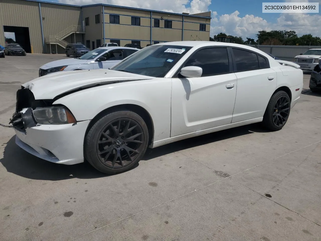 2014 Dodge Charger Se VIN: 2C3CDXBG1EH134592 Lot: 67926324