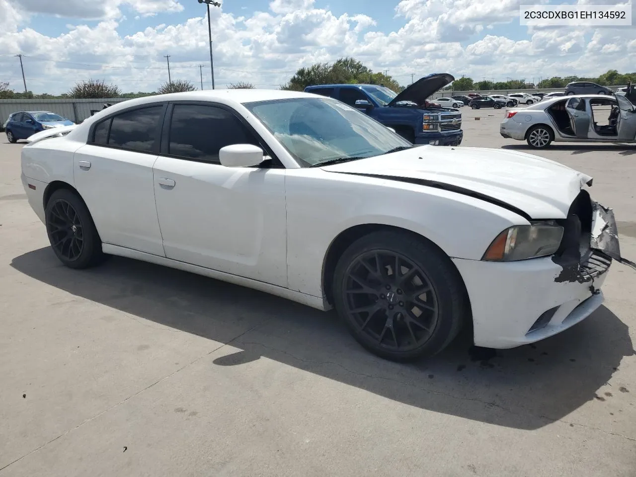 2C3CDXBG1EH134592 2014 Dodge Charger Se