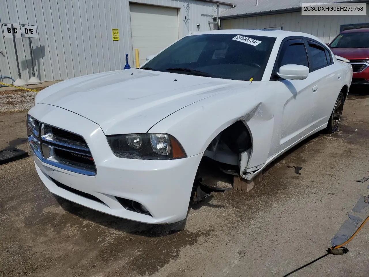 2014 Dodge Charger Sxt VIN: 2C3CDXHG0EH279758 Lot: 68048734