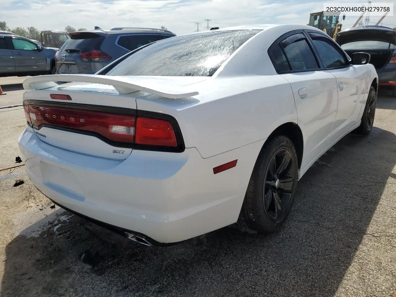 2014 Dodge Charger Sxt VIN: 2C3CDXHG0EH279758 Lot: 68048734