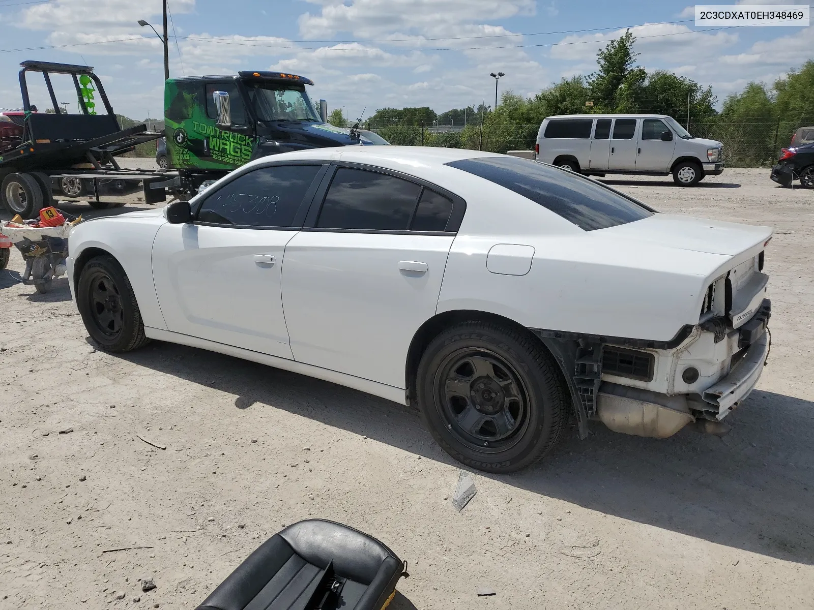 2014 Dodge Charger Police VIN: 2C3CDXAT0EH348469 Lot: 68251124